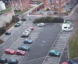 Car park scene